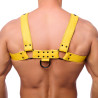 The Red Harness Harnais en cuir Snap Jaune
